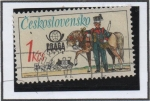 Stamps Czechoslovakia -  Uniformes Postales: Austria 1838