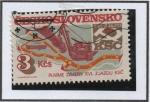 Stamps Czechoslovakia -  Transgas Tubería