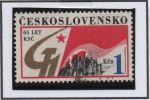 Stamps Czechoslovakia -  Partido Comunista
