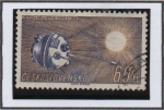 Stamps Czechoslovakia -  Espacio: Sputnik I