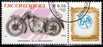 Stamps Nicaragua -  Centenario de la motocicleta(Fn 1928).