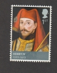 Stamps United Kingdom -  Rey Enrique IV