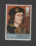 Stamps United Kingdom -  Rey Ricardo III