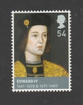 Sellos de Europa - Reino Unido -  Rey Eduardo IV