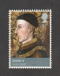 Stamps United Kingdom -  Enrique V