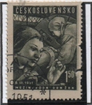 Sellos de Europa - Checoslovaquia -  Mujeres Maquinistas