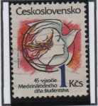 Sellos de Europa - Checoslovaquia -  Instituto d' Estudiantes