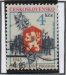 Sellos de Europa - Checoslovaquia -  Escudo d' Armas