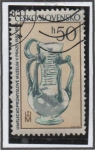 Stamps Czechoslovakia -  Jarrones: Cercano Oriente