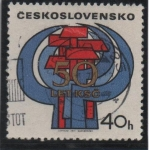 Sellos de Europa - Checoslovaquia -  50 LETKSC