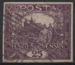 Stamps Czechoslovakia -  Vistas d' Praga