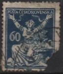 Stamps Czechoslovakia -  Breaking Chains