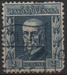 Stamps Czechoslovakia -  Pres. Masaryk