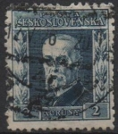 Stamps Czechoslovakia -  Pres. Masaryk