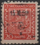 Stamps Czechoslovakia -  Escudo d' Armas