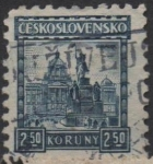Stamps Czechoslovakia -  Estatua d' Wenceslas