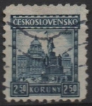 Stamps Czechoslovakia -  Estatua d' Wenceslas