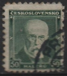 Sellos de Europa - Checoslovaquia -  Pres. Masaryk