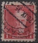 Stamps Czechoslovakia -  Pres. Masaryk