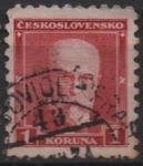 Sellos de Europa - Checoslovaquia -  Pres. Masaryk