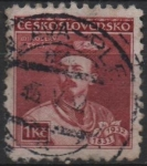 Stamps Czechoslovakia -  Miroslav Tyrs