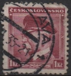 Stamps Czechoslovakia -  Pres. Masaryk