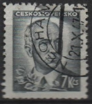 Stamps Czechoslovakia -  Pres. Benes