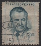 Stamps Czechoslovakia -  Pres. Klement Gottwald