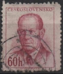 Stamps Czechoslovakia -  Pres. Antonín  Zapotocky