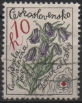 Stamps Czechoslovakia -  Flores d' Montaña: Alpine Belflower