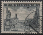 Stamps Czechoslovakia -  Puente d' Cerlos Praga