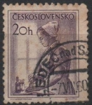 Stamps Czechoslovakia -  Enfremera