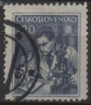 Stamps Czechoslovakia -  Científico