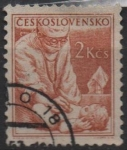 Sellos de Europa - Checoslovaquia -  Medico