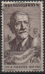 Stamps Czechoslovakia -  Jose B. Foerster