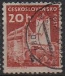 Stamps Czechoslovakia -  Castillos. Kost
