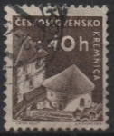 Stamps Czechoslovakia -  Castillos. Kremnica