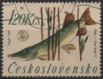 Stamps Czechoslovakia -  Morthen pike