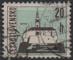 Stamps Czechoslovakia -  Lugares d' Ciudades: Nitra