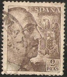 Stamps Spain -  1057 - General Franco