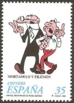 Stamps Europe - Spain -  3531 - Mortadelo y Filemón