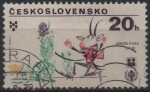 Stamps Czechoslovakia -  Libro d' Ilustraciones: Frog Goar