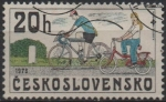 Sellos de Europa - Checoslovaquia -  Bicicletas: 1978