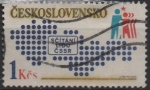 Stamps Czechoslovakia -  Censo Nacioal