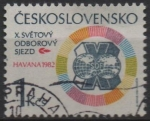 Sellos de Europa - Checoslovaquia -  Word Trade Unión Congreso