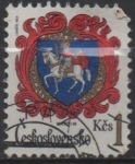 Stamps Czechoslovakia -  Escudos d' Armas: Martin