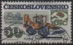 Stamps Czechoslovakia -  Construcion