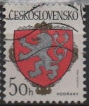 Stamps Czechoslovakia -  Escudos d' Armas: Vodnany