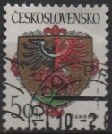 Sellos de Europa - Checoslovaquia -  Escudos d' Armas: Zamberk