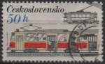 Stamps Czechoslovakia -  Locomotoras y Tranvias: KT-8